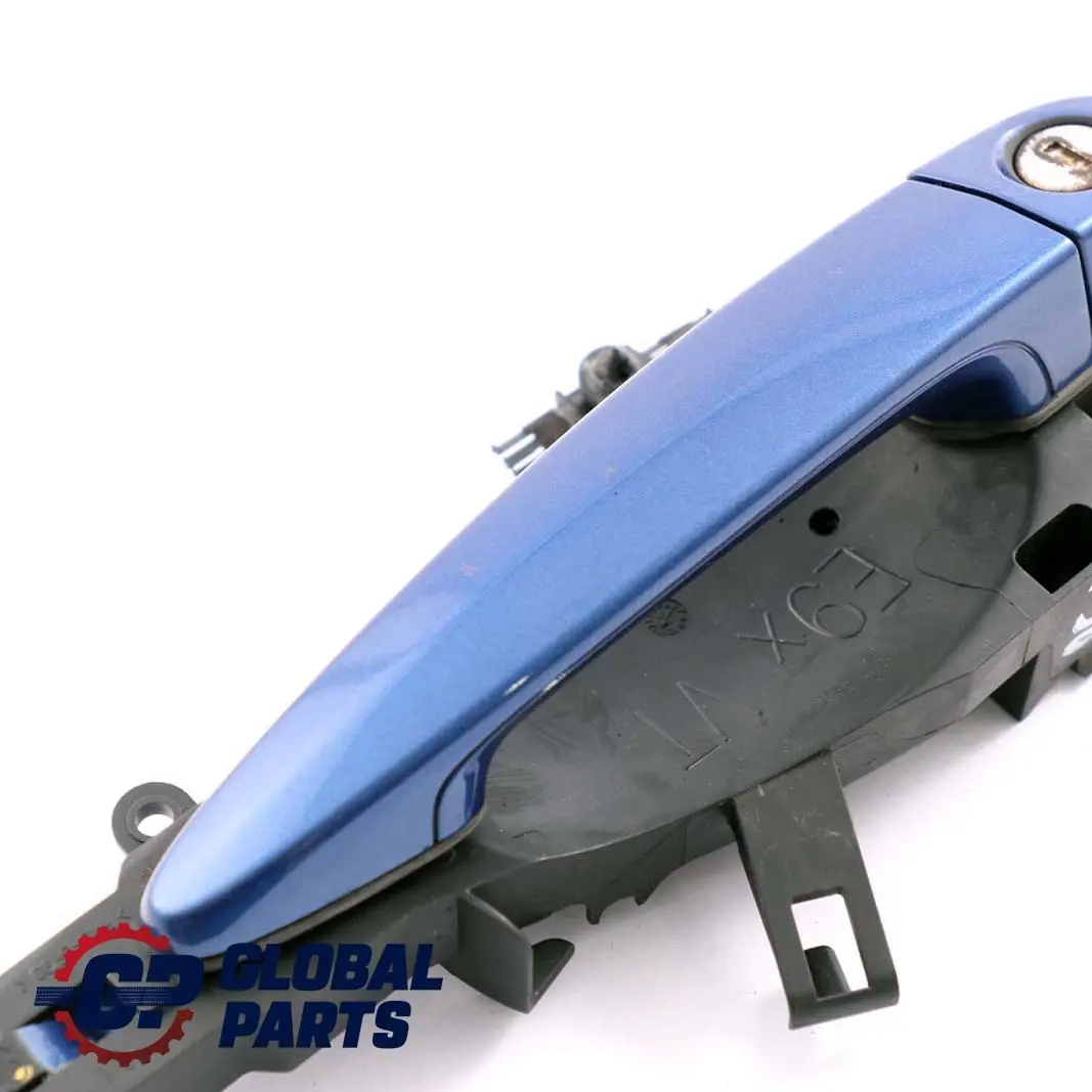 BMW 3 Series E90 Front Grab Outside Door Handle Right O/S Montegoblau Blue A51 - SKU rhd-7199838-MTB - Part number 7199838