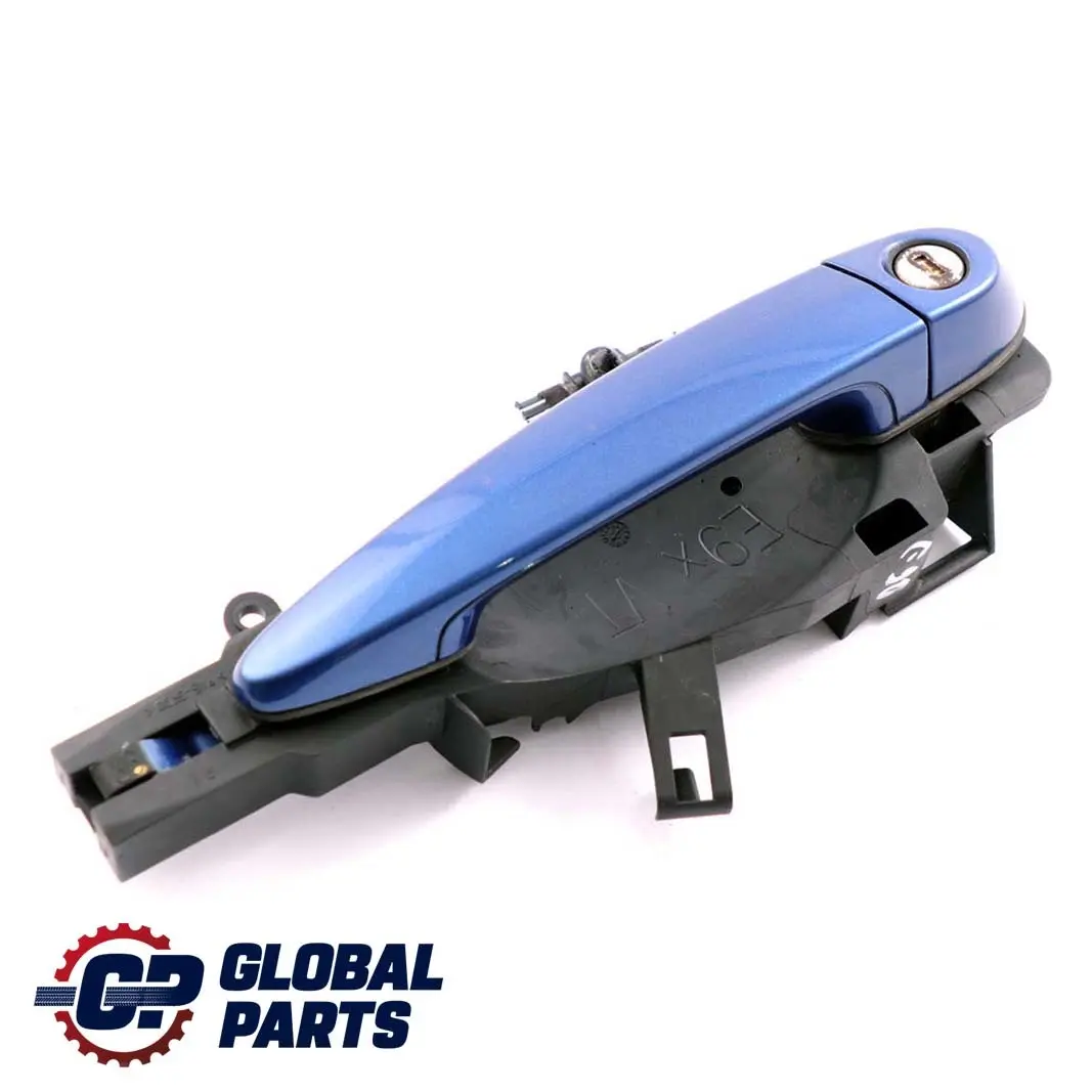 BMW 3 Series E90 Front Grab Outside Door Handle Right O/S Montegoblau Blue A51 - SKU rhd-7199838-MTB - Part number 7199838
