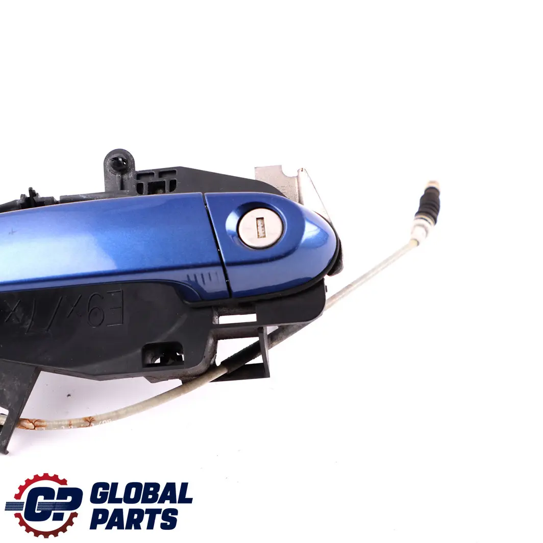 BMW 3 E90 1 Front Grab Outside Door Handle Right O/S Montegoblau Blue A51 - SKU rhd-7199838-MTB1 - Part number 7199838