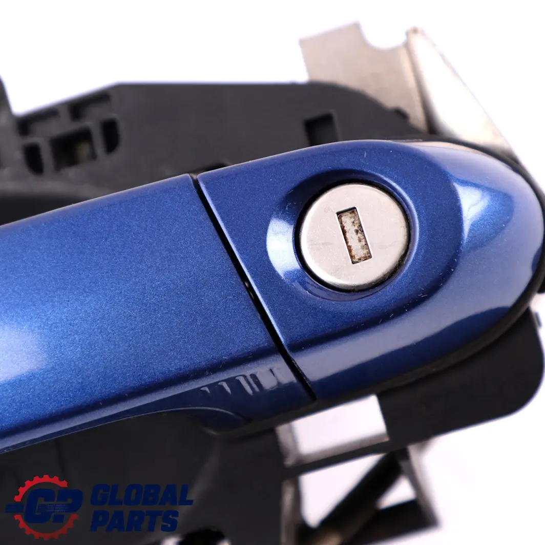 BMW 3 E90 1 Front Grab Outside Door Handle Right O/S Montegoblau Blue A51 - SKU rhd-7199838-MTB1 - Part number 7199838