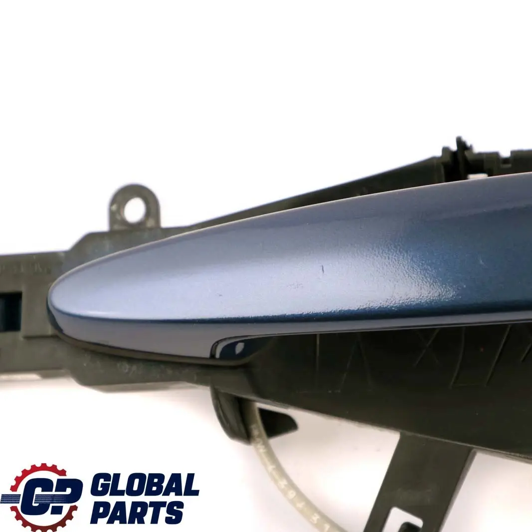 BMW 3 E90 Front Grab Outside Door Handle Right O/S Mysticblau Mystic Blue A07 - SKU rhd-7199838-MYS - Part number 7199838