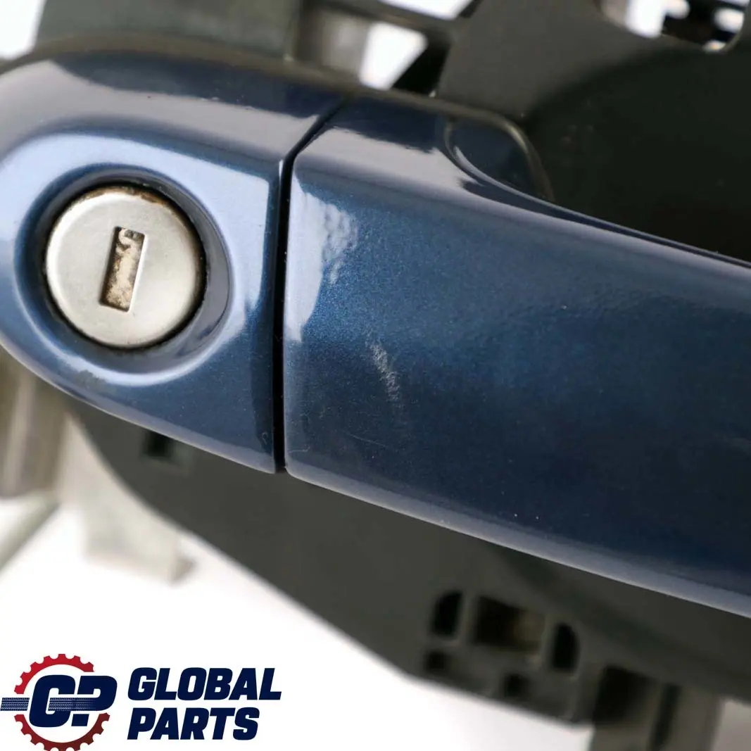 BMW 3 E90 Front Grab Outside Door Handle Right O/S Mysticblau Mystic Blue A07 - SKU rhd-7199838-MYS - Part number 7199838
