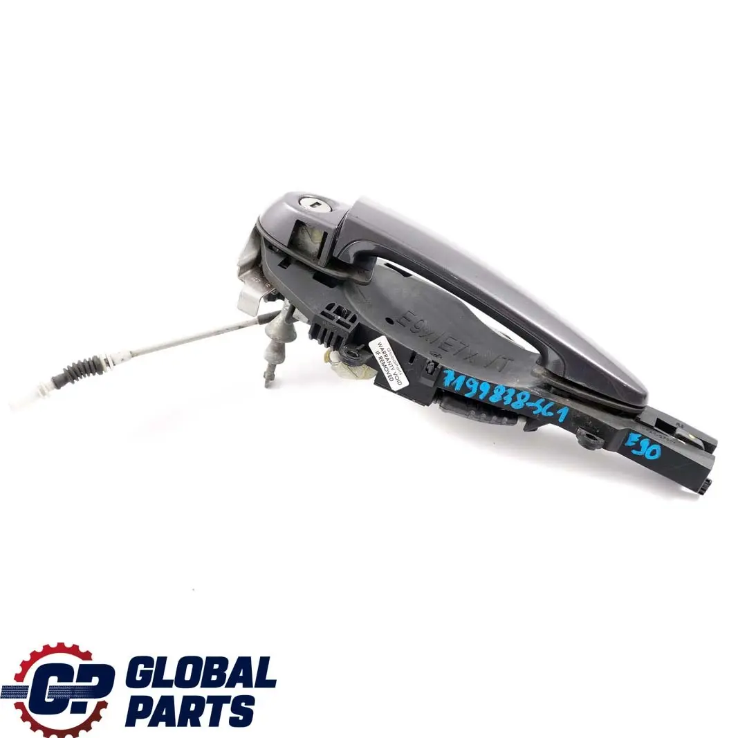 Front Grab Outside Door Handle Right O/S Sparkling Graphite to BMW 3 Series E90 1 with Part number 7199838 BMW 3 Series E90 1 Front Grab Outside Door Handle Right O/S Sparkling Graphite - SKU rhd-7199838-SG1 - Part number 7199838