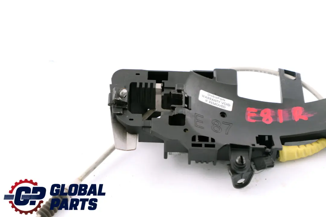Outside Front Right O/S Door Grab Handle Carrier to BMW 1 Series E81 E82 E87 with Part number 7200932 BMW 1 Series E81 E82 E87 Outside Front Right O/S Door Grab Handle Carrier - SKU rhd-7200932 - Part number 7200932
