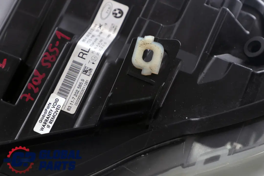 Bi-Xenon Headlight Lamp Left N/S 7202585 ZKW to BMW 3 Series E90 LCI with Part number 7240249 BMW 3 Series E90 LCI Bi-Xenon Headlight Lamp Left N/S 7202585 ZKW - SKU rhd-7202585-1 - Part number 7240249