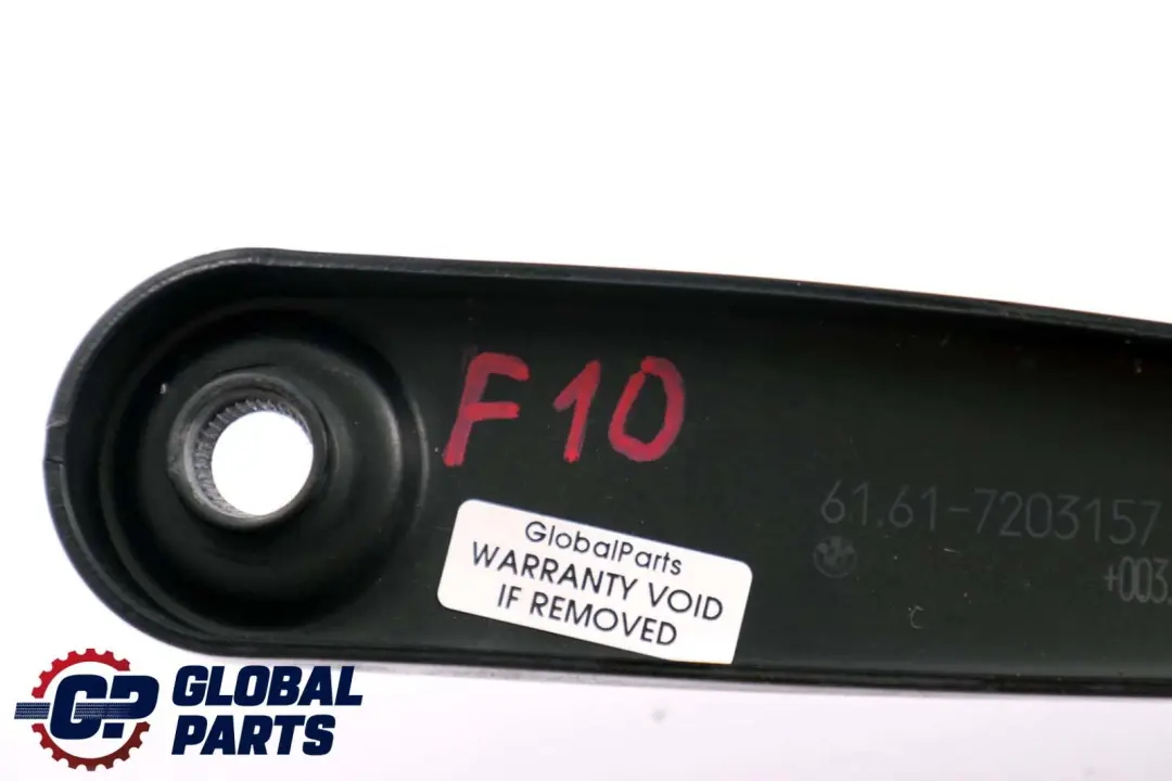 BMW 5 6 Series F10 F11 F12 LCI Front Wiper Arm Passenger Side Left N/S - SKU rhd-7203157 - Part number 7203157