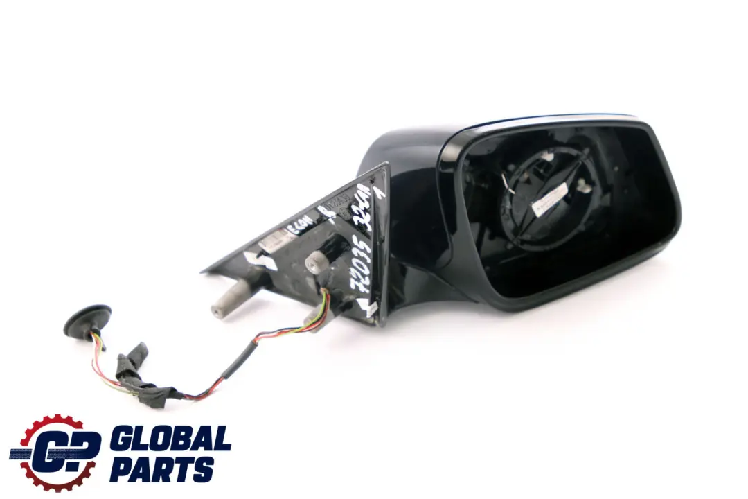 Right Wing Mirror O/S High Gloss Carbonschwarz to BMW 5 Series E60 E61 LCI M Sport with Part number 7203532 BMW 5 Series E60 E61 LCI M Sport Right Wing Mirror O/S High Gloss Carbonschwarz - SKU rhd-7203532-CAR1 - Part number 7203532