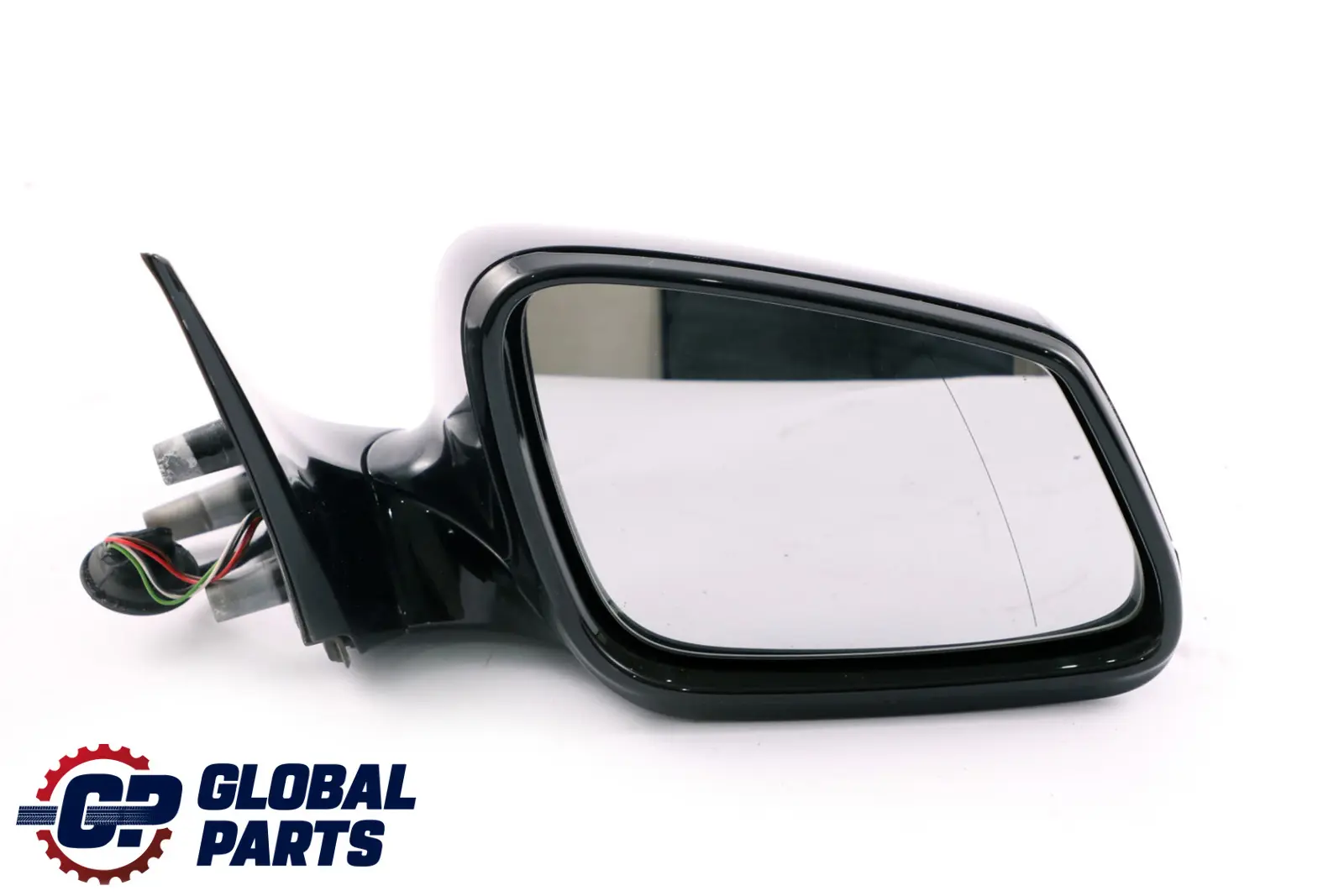 BMW 5 Series E60 E61 LCI M Sport Right Wing Mirror O/S High Gloss Carbonschwarz