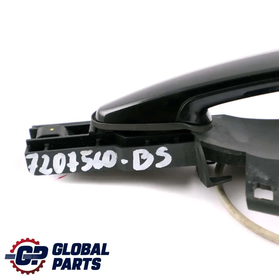 Complete Front Right Grab Handle O/S Black Sapphire 475 to BMW 1 Series E88 with Part number 7207560 BMW 1 Series E88 Complete Front Right Grab Handle O/S Black Sapphire 475 - SKU rhd-7207560-BS - Part number 7207560
