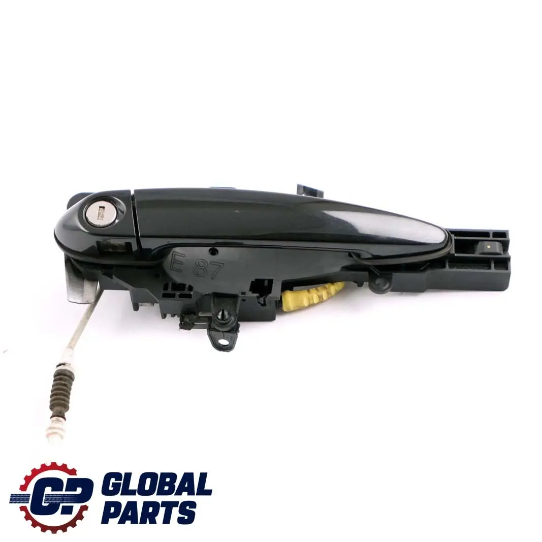 Complete Front Right Grab Handle O/S Black Sapphire 475 to BMW 1 Series E88 with Part number 7207560 BMW 1 Series E88 Complete Front Right Grab Handle O/S Black Sapphire 475 - SKU rhd-7207560-BS - Part number 7207560