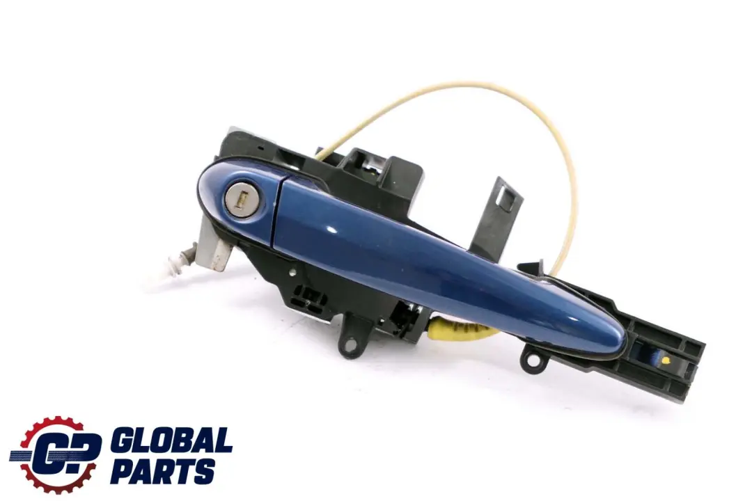 Complete Front Right Grab Handle O/S Le Mans Blau Blue 381 to BMW 1 Series E88 with Part number 7207560 BMW 1 Series E88 Complete Front Right Grab Handle O/S Le Mans Blau Blue 381 - SKU rhd-7207560-LMB - Part number 7207560