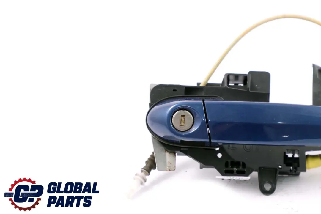 Complete Front Right Grab Handle O/S Le Mans Blau Blue 381 to BMW 1 Series E88 with Part number 7207560 BMW 1 Series E88 Complete Front Right Grab Handle O/S Le Mans Blau Blue 381 - SKU rhd-7207560-LMB - Part number 7207560