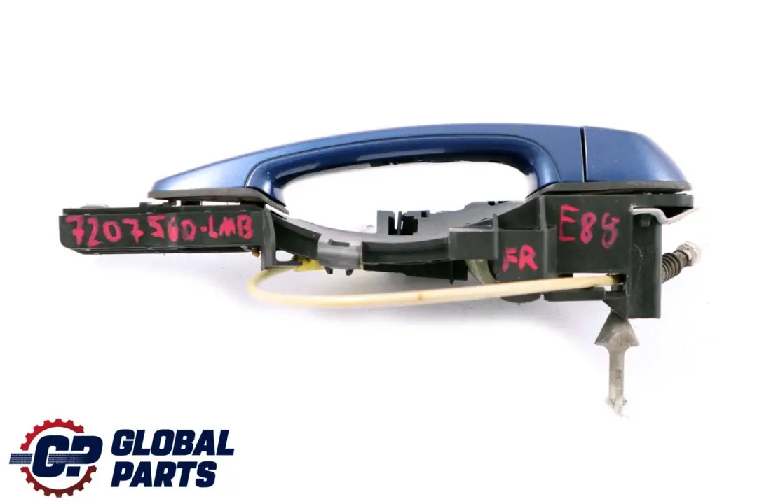 BMW 1 Series E88 Complete Front Right Grab Handle O/S Le Mans Blau Blue 381 - SKU rhd-7207560-LMB - Part number 7207560
