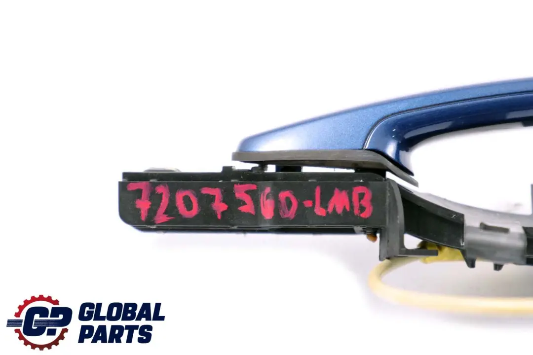 Complete Front Right Grab Handle O/S Le Mans Blau Blue 381 to BMW 1 Series E88 with Part number 7207560 BMW 1 Series E88 Complete Front Right Grab Handle O/S Le Mans Blau Blue 381 - SKU rhd-7207560-LMB - Part number 7207560