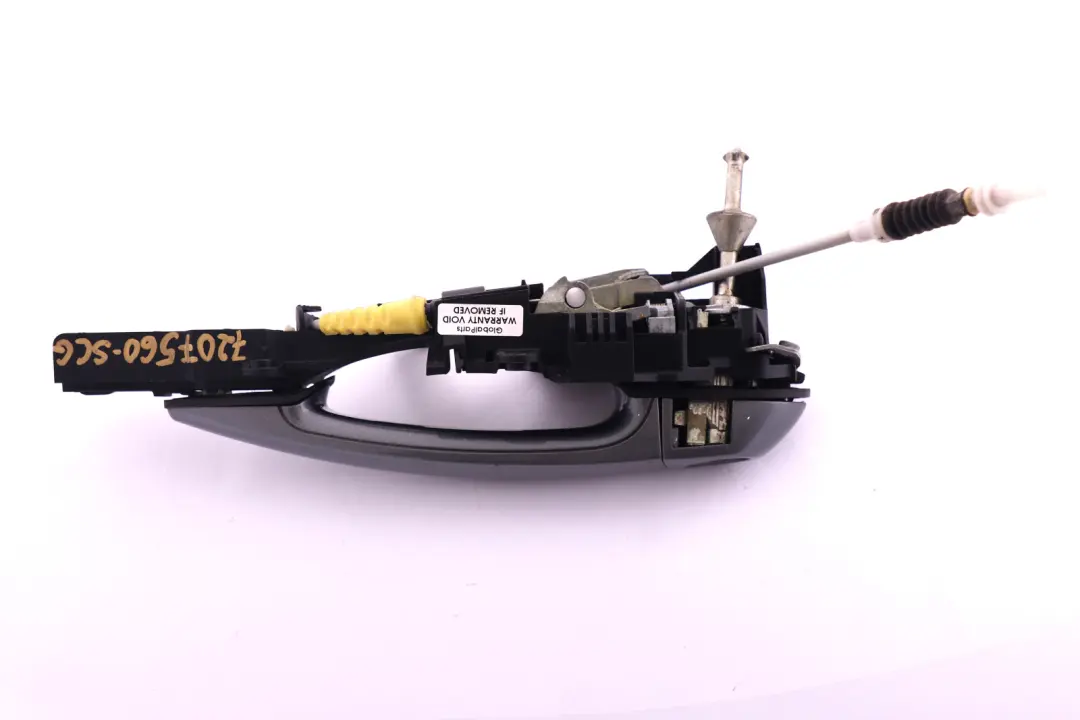 Complete Front Right Grab Handle O/S Spacegrau Grey to BMW 1 Series E88 with Part number 0392530 BMW 1 Series E88 Complete Front Right Grab Handle O/S Spacegrau Grey - SKU rhd-7207560-SCG - Part number 0392530