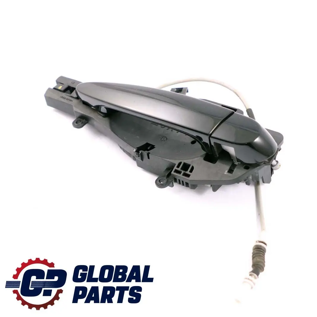 BMW 3 Series E90 E91 Complete Front Left Grab Handle Comfort N/S Schwarz Black - SKU rhd-7207563-SCH - Part number 7207563
