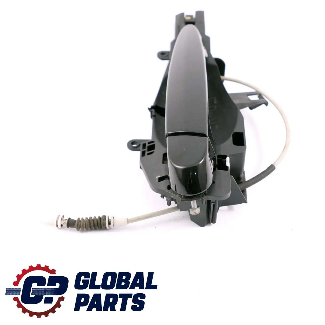 BMW 3 Series E90 E91 Complete Front Left Grab Handle Comfort N/S Schwarz Black - SKU rhd-7207563-SCH - Part number 7207563