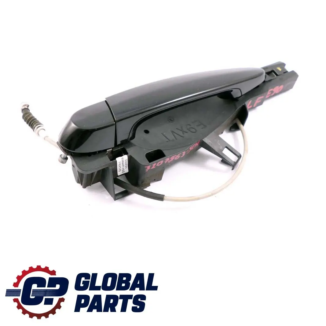 BMW 3 Series E90 E91 Complete Front Left Grab Handle Comfort N/S Schwarz Black - SKU rhd-7207563-SCH - Part number 7207563