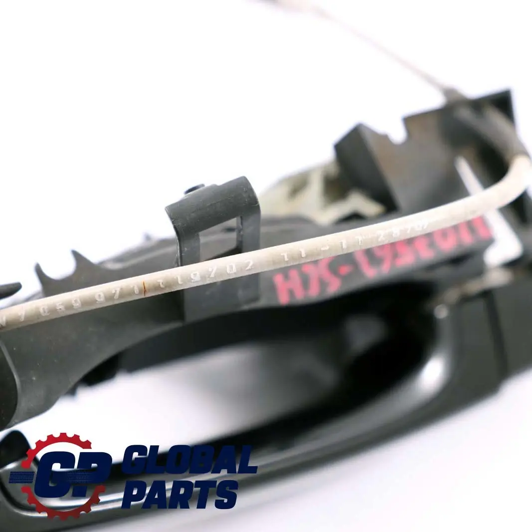 BMW 3 Series E90 E91 Complete Front Left Grab Handle Comfort N/S Schwarz Black - SKU rhd-7207563-SCH - Part number 7207563