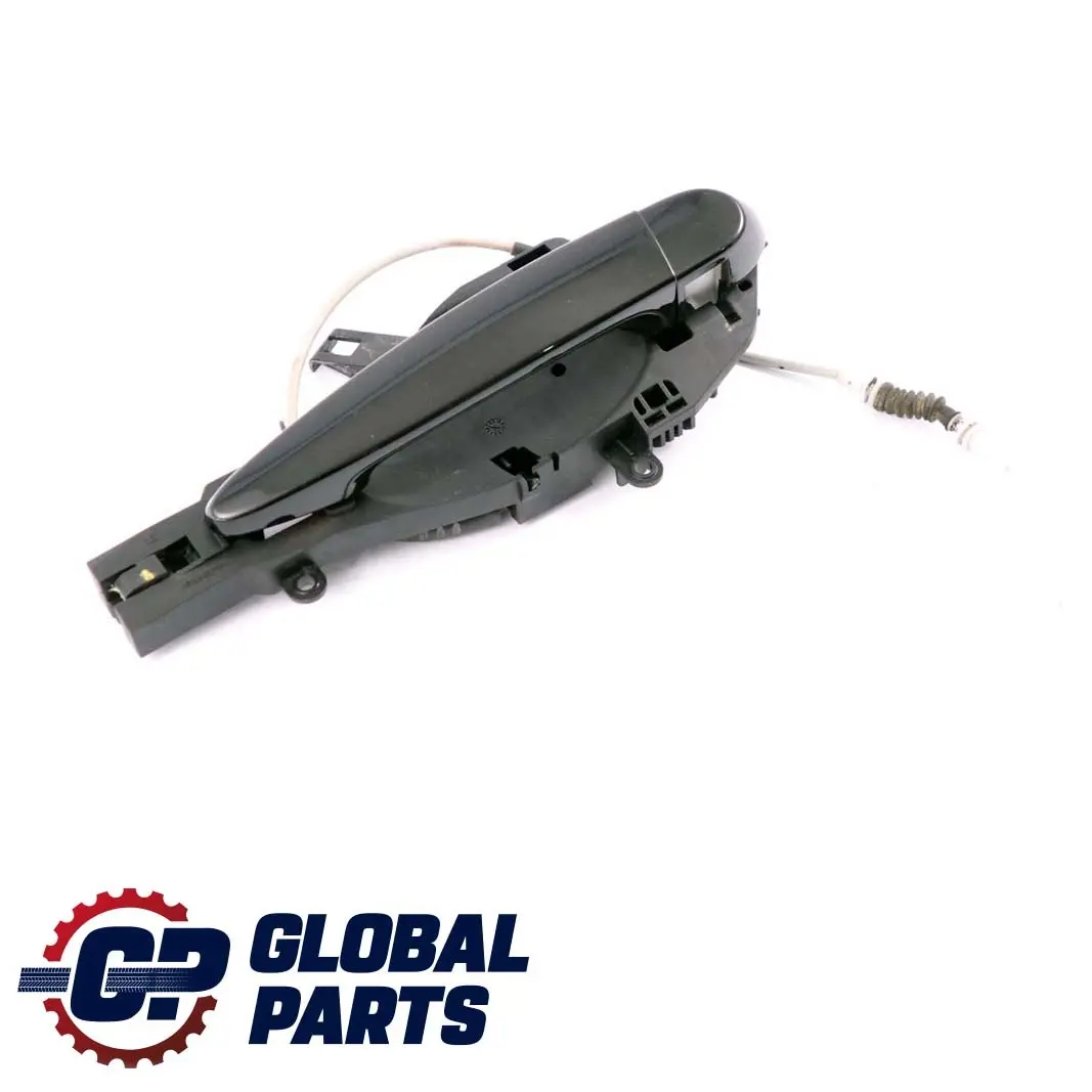 BMW 3 Series E90 E91 Complete Front Left Grab Handle Comfort N/S Schwarz Black - SKU rhd-7207563-SCH - Part number 7207563