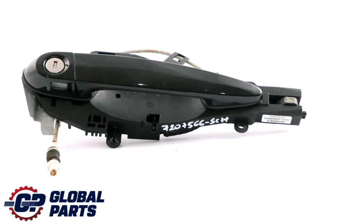 BMW 3 Series E90 Door Grab Handle Front Right O/S Comfort Access Schwarz Black - SKU rhd-7207566-SCH - Part number 7207566