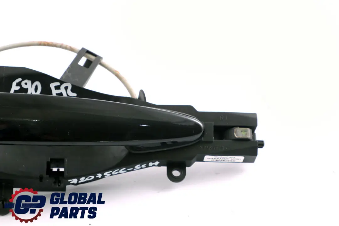 BMW 3 Series E90 Door Grab Handle Front Right O/S Comfort Access Schwarz Black - SKU rhd-7207566-SCH - Part number 7207566