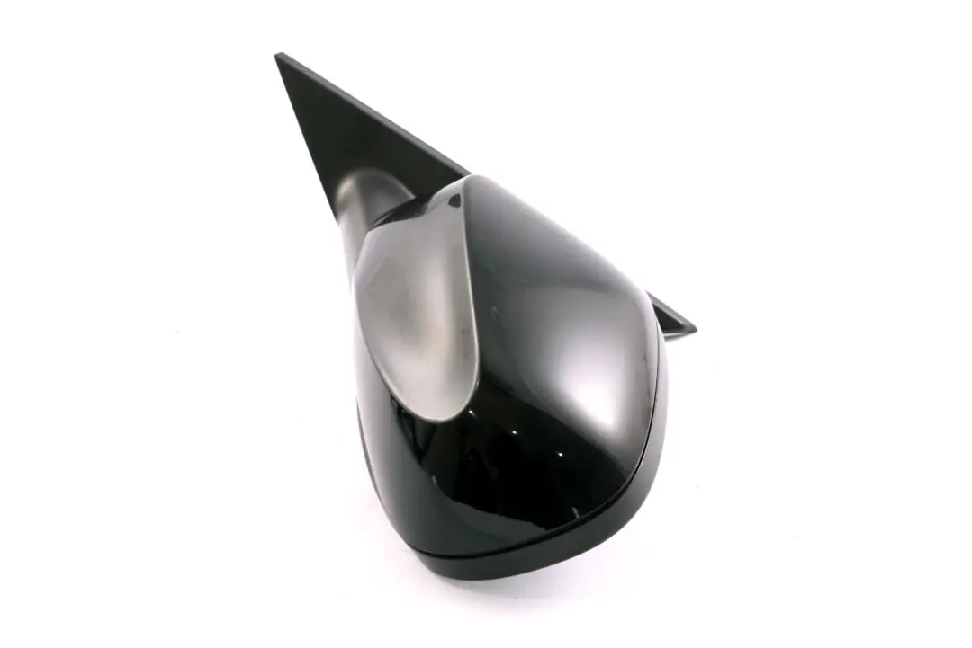 BMW 1 Series 3 E81 E82 E88 Outside Left Wing Mirror N/S Schwarz 2 Black 668 - SKU rhd-7208163-SCH - Part number 7268307