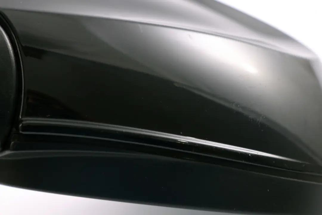 BMW 1 Series 3 E81 E82 E88 Outside Left Wing Mirror N/S Schwarz 2 Black 668 - SKU rhd-7208163-SCH - Part number 7268307