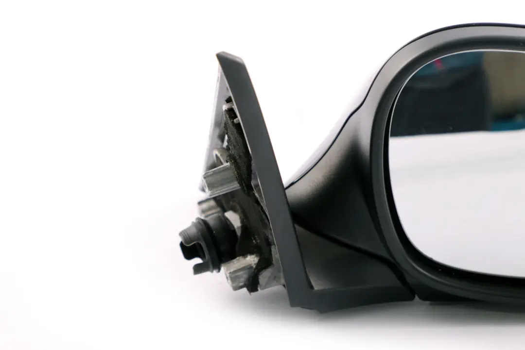 BMW 1 Series 3 E81 E82 E88 Outside Right Wing Mirror O/S Schwarz 2 Black 668 - SKU rhd-7208164-SCH - Part number 7268308