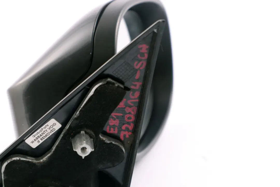 BMW 1 Series 3 E81 E82 E88 Outside Right Wing Mirror O/S Schwarz 2 Black 668 - SKU rhd-7208164-SCH - Part number 7268308