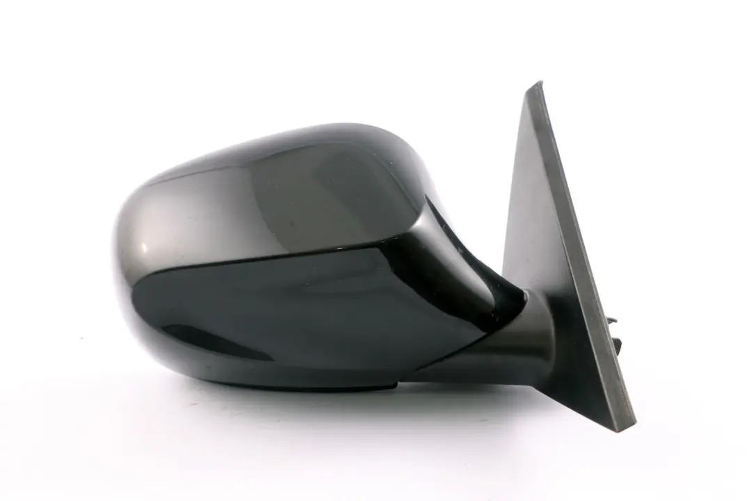 BMW 1 Series 3 E81 E82 E88 Outside Right Wing Mirror O/S Schwarz 2 Black 668 - SKU rhd-7208164-SCH - Part number 7268308