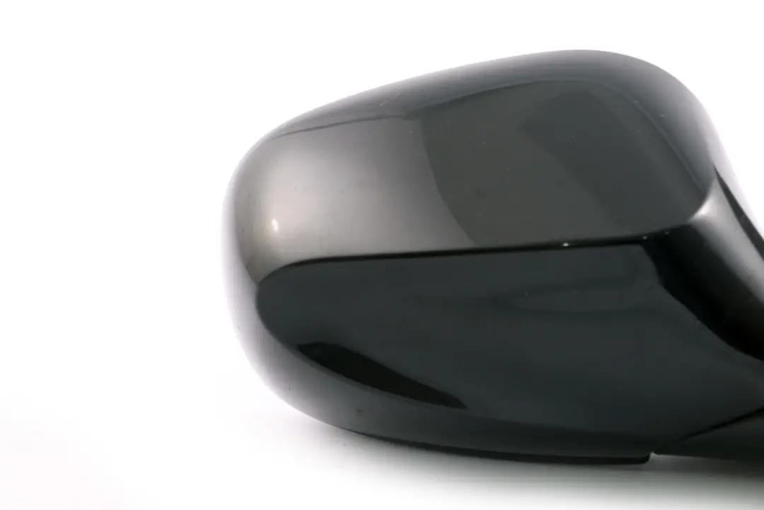 BMW 1 Series 3 E81 E82 E88 Outside Right Wing Mirror O/S Schwarz 2 Black 668 - SKU rhd-7208164-SCH - Part number 7268308