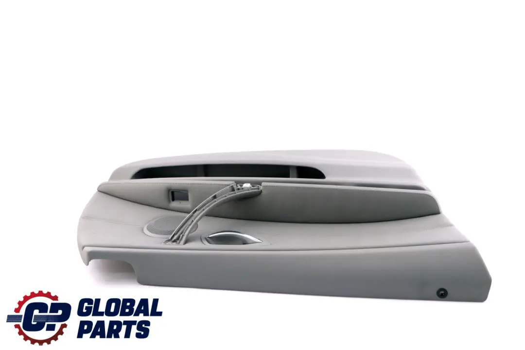 BMW 3 Series E90 E91 1 Grey Leather Front Left N/S Door Card Trim Panel - SKU rhd-7217547-1 - Part number 7217547