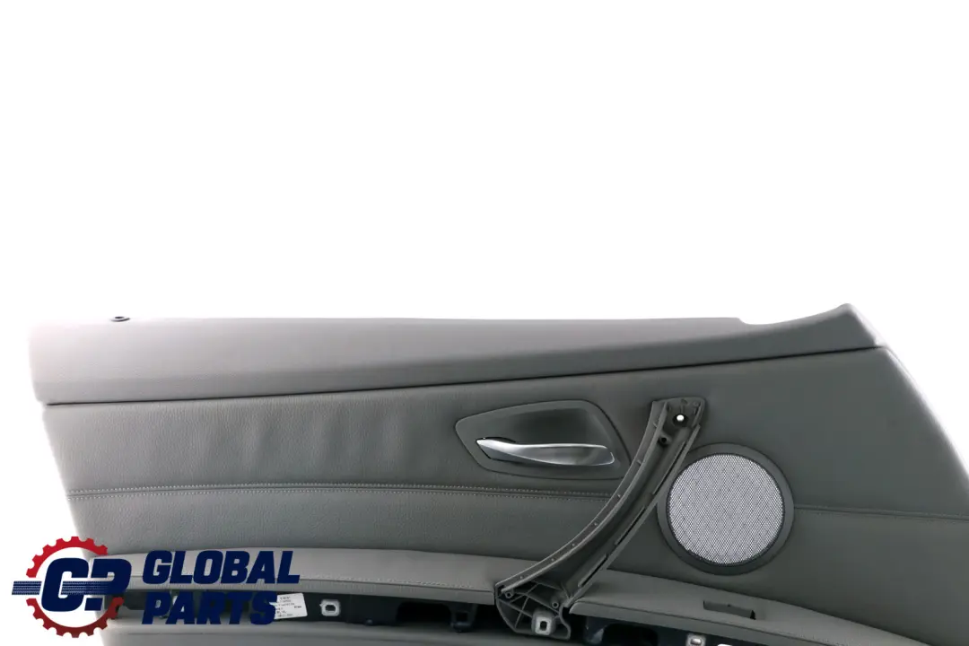 BMW 3 Series E90 E91 1 Grey Leather Front Left N/S Door Card Trim Panel - SKU rhd-7217547-1 - Part number 7217547