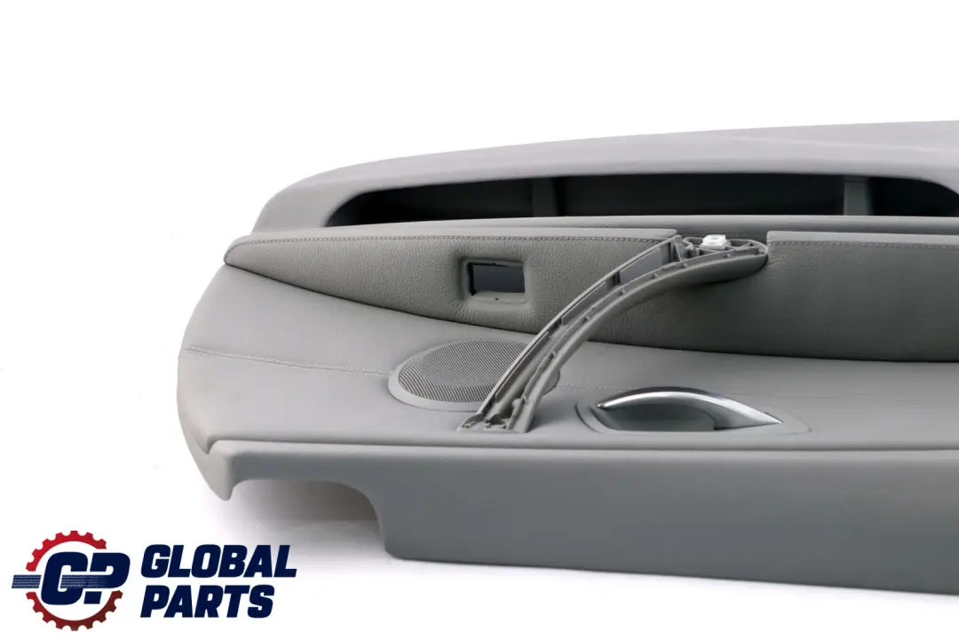 BMW 3 Series E90 E91 1 Grey Leather Front Left N/S Door Card Trim Panel - SKU rhd-7217547-1 - Part number 7217547