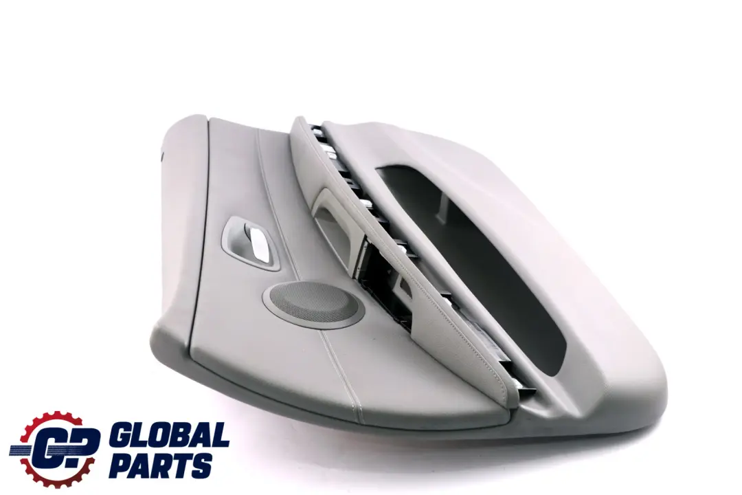 Grey Leather Front Right O/S Door Card Trim Panel to BMW 3 Series E90 E91 with Part number 7217548 BMW 3 Series E90 E91 Grey Leather Front Right O/S Door Card Trim Panel - SKU rhd-7217548 - Part number 7217548