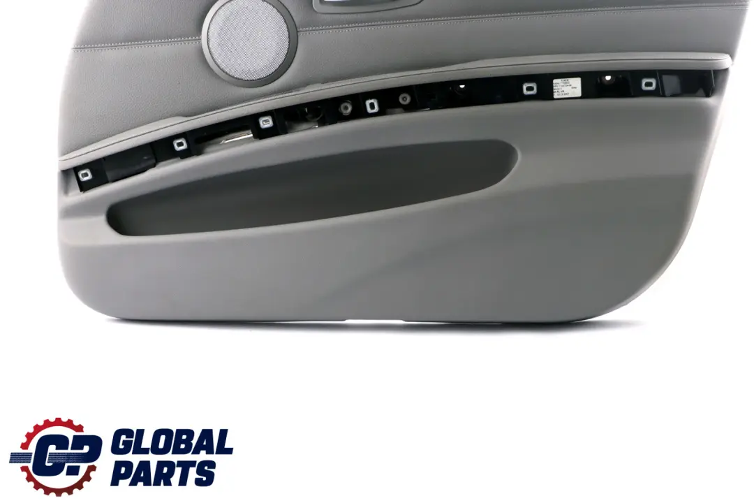 BMW 3 Series E90 E91 Grey Leather Front Right O/S Door Card Trim Panel - SKU rhd-7217548 - Part number 7217548