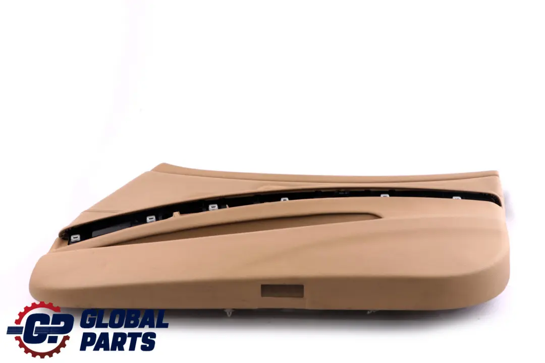 BMW 3 Series 2 E90 E91 Front Right O/S Door Card Trim Panel Beige Leather - SKU rhd-7217552-2 - Part number 7217552