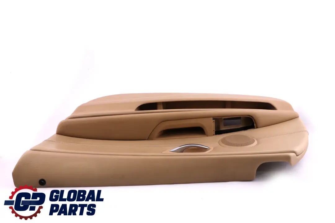 Front Right O/S Door Card Trim Panel Beige Leather to BMW 3 Series 2 E90 E91 with Part number 7217552 BMW 3 Series 2 E90 E91 Front Right O/S Door Card Trim Panel Beige Leather - SKU rhd-7217552-2 - Part number 7217552