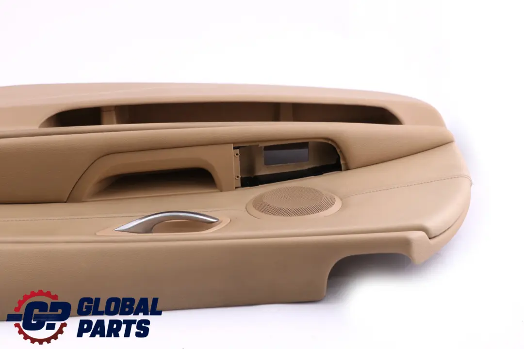 Front Right O/S Door Card Trim Panel Beige Leather to BMW 3 Series 2 E90 E91 with Part number 7217552 BMW 3 Series 2 E90 E91 Front Right O/S Door Card Trim Panel Beige Leather - SKU rhd-7217552-2 - Part number 7217552