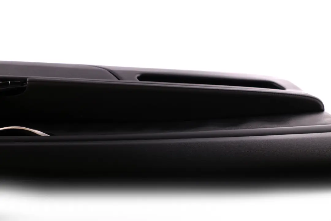 Front Left N/S Door Card Lining Leather Black Trim Panel to BMW 3 Series E92 E93 1 with Part number 7218991 BMW 3 Series E92 E93 1 Front Left N/S Door Card Lining Leather Black Trim Panel - SKU rhd-7218991-1 - Part number 7218991