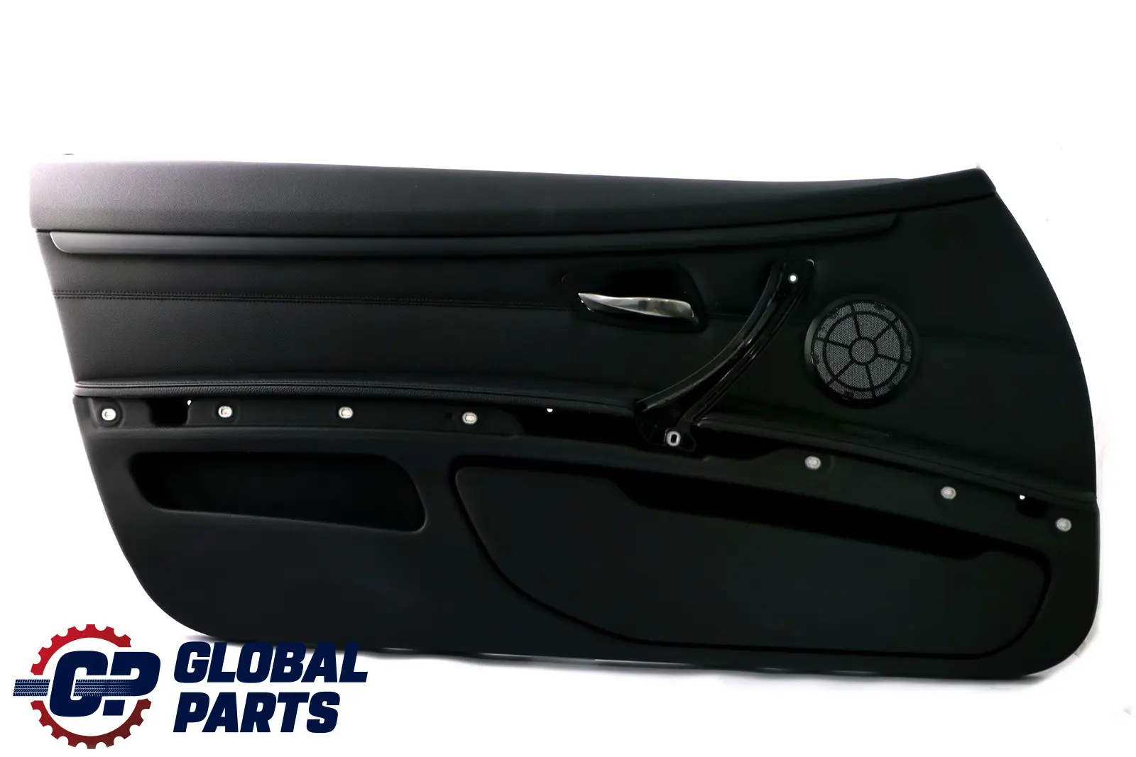 BMW 3 Series E92 E93 Front Left N/S Door Card Lining Leather Black Trim Panel