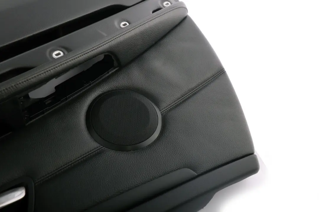 BMW 3 Series E92 E93 1 Front Right O/S Door Card Lining Leather Black Trim - SKU rhd-7218992-1 - Part number 7218992