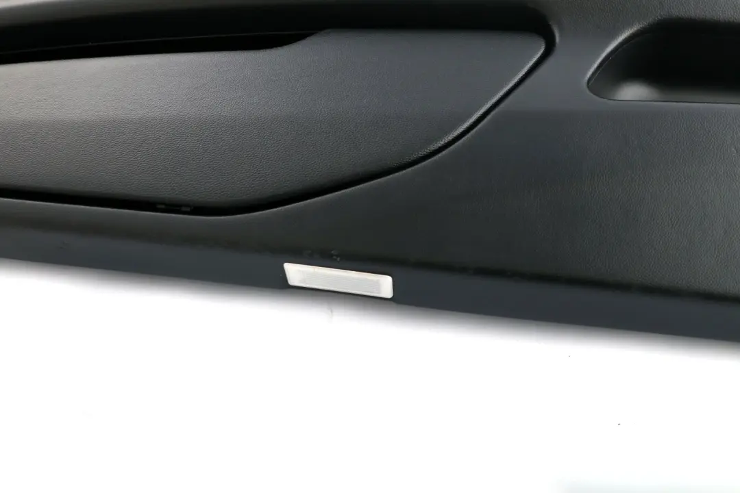 Front Right O/S Door Card Lining Leather Black Trim to BMW 3 Series E92 E93 1 with Part number 7218992 BMW 3 Series E92 E93 1 Front Right O/S Door Card Lining Leather Black Trim - SKU rhd-7218992-1 - Part number 7218992
