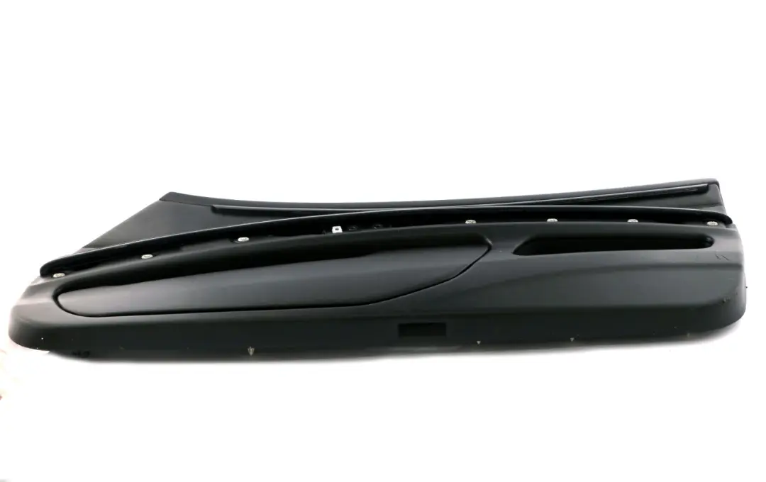 Front Right O/S Door Card Lining Leather Black Trim to BMW 3 Series E92 E93 2 with Part number 7218992 BMW 3 Series E92 E93 2 Front Right O/S Door Card Lining Leather Black Trim - SKU rhd-7218992-2 - Part number 7218992