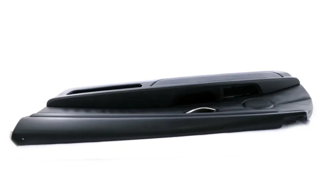 BMW 3 Series E92 E93 Front Right O/S Door Card Lining Leather Black Trim Panel - SKU rhd-7218992 - Part number 7218992