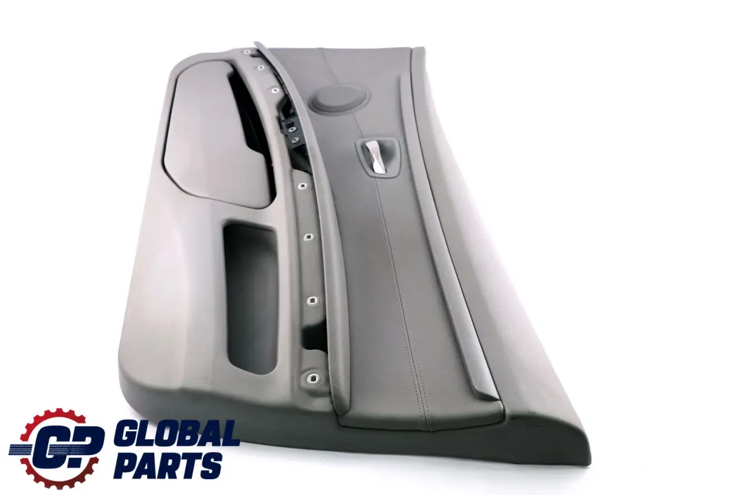 Front Right O/S Door Card Lining Trim Grey Leather to BMW 3 Series E92 E93 with Part number 7218996 BMW 3 Series E92 E93 Front Right O/S Door Card Lining Trim Grey Leather - SKU rhd-7218996 - Part number 7218996