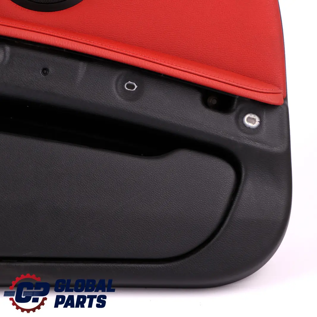 Front Left N/S Door Card Cover Trim Panel Lining Red Leather to BMW E92 E93 with Part number 7219051 BMW E92 E93 Front Left N/S Door Card Cover Trim Panel Lining Red Leather - SKU rhd-7219051 - Part number 7219051