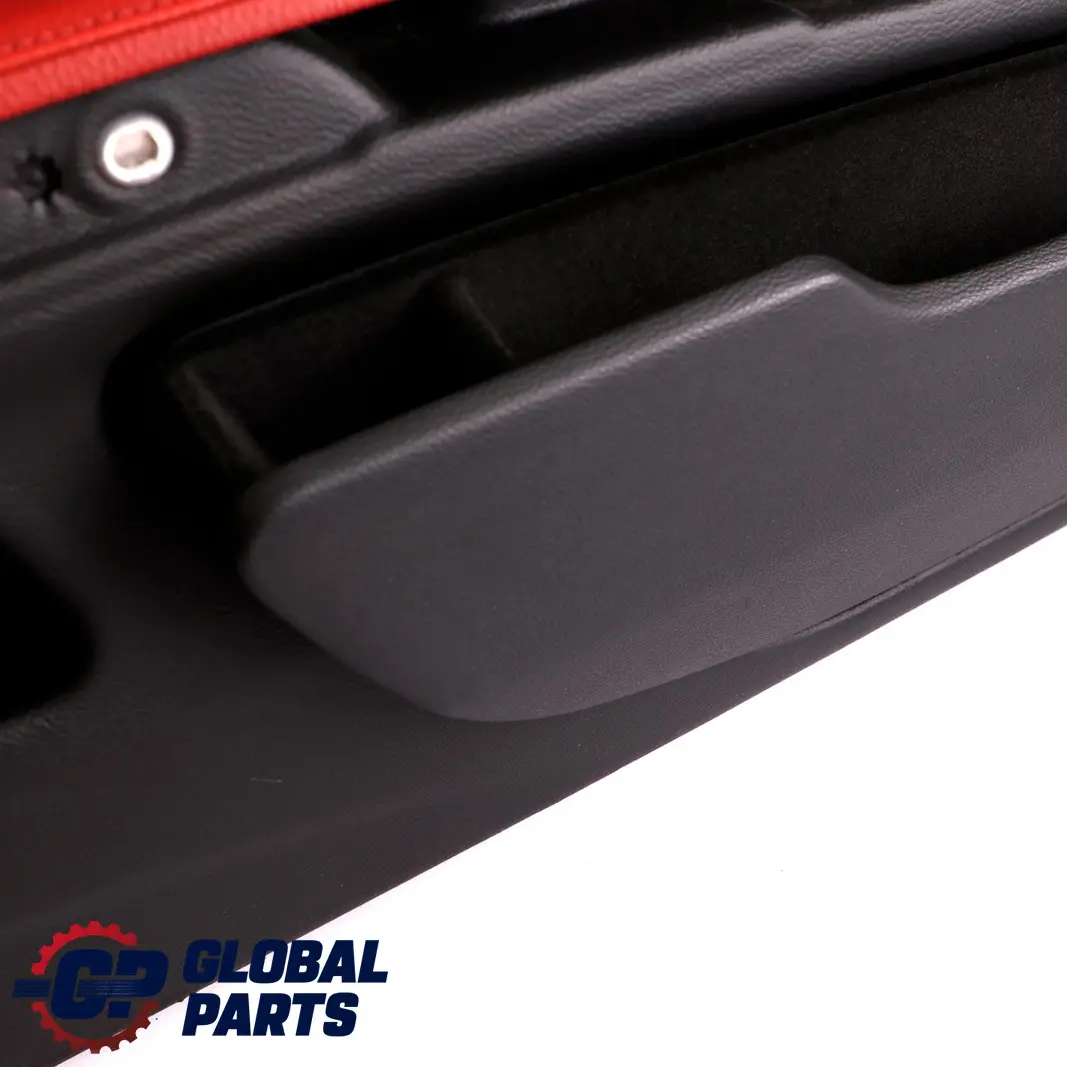 BMW E92 E93 Front Left N/S Door Card Cover Trim Panel Lining Red Leather - SKU rhd-7219051 - Part number 7219051