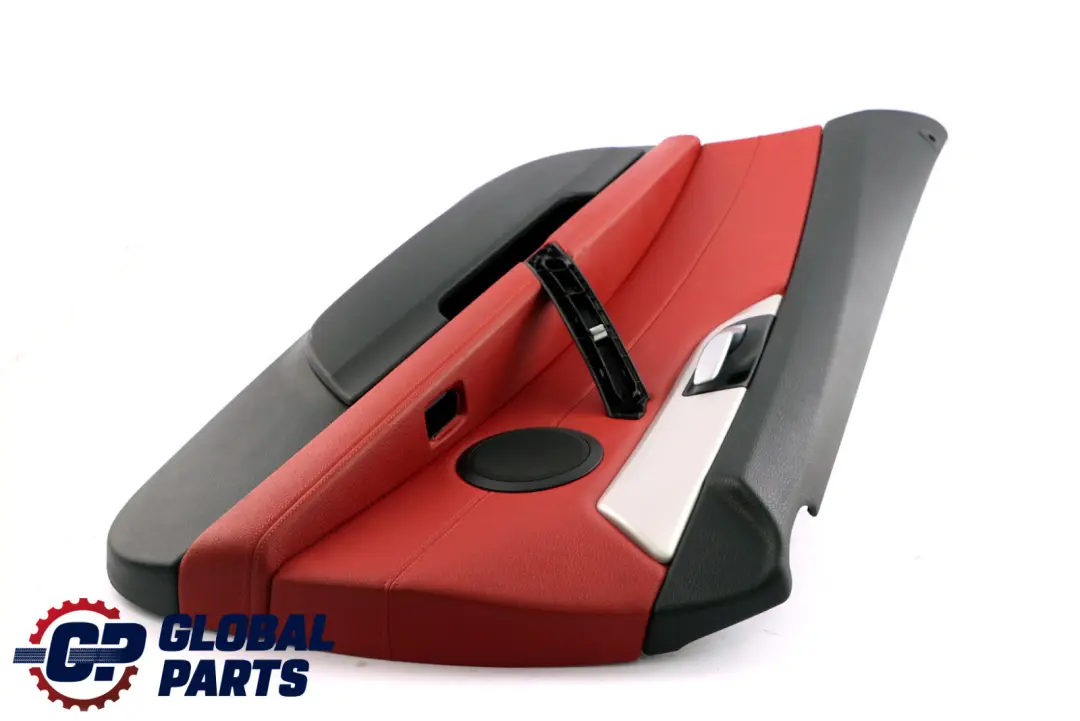 Front Left N/S Door Card Leather Cloth Trim Panel Red to BMW Z4 Series E89 with Part number 7229239 BMW Z4 Series E89 Front Left N/S Door Card Leather Cloth Trim Panel Red - SKU rhd-7229239 - Part number 7229239